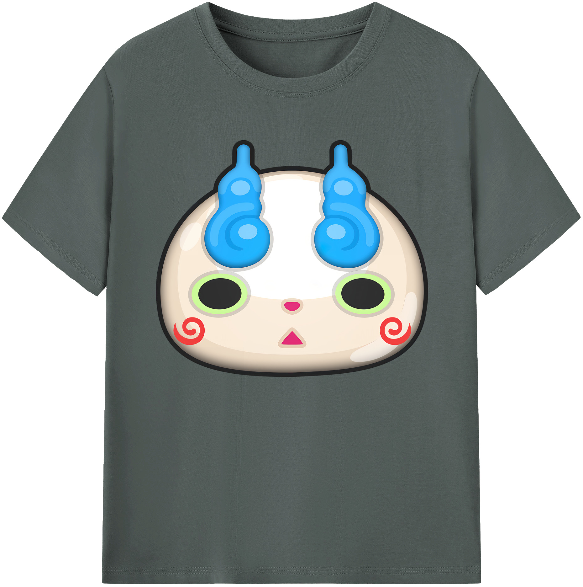 妖怪ウォッチ Yo-kai Watch 綿100％ メンズ半袖Tシャツ｜肌触りやわらか＆通気性